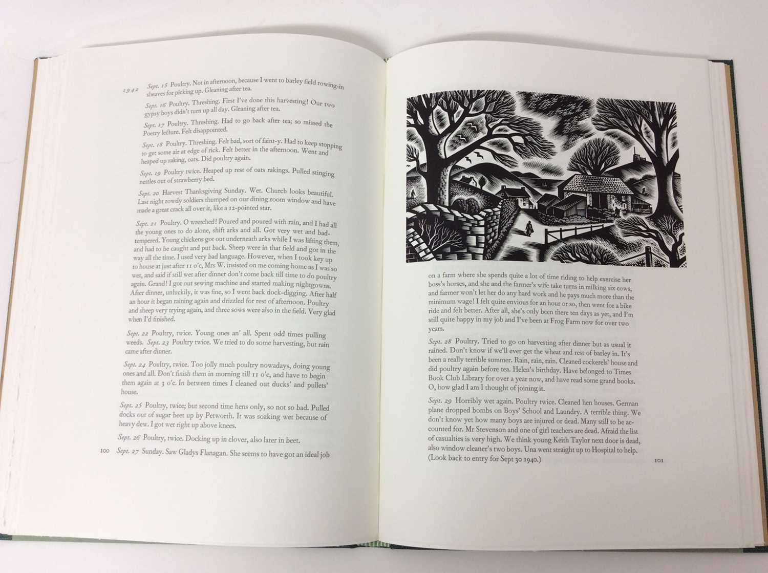 Gwenda Morgan - The diary of a land girl, Whittington Press, 106/300 - Image 7 of 10