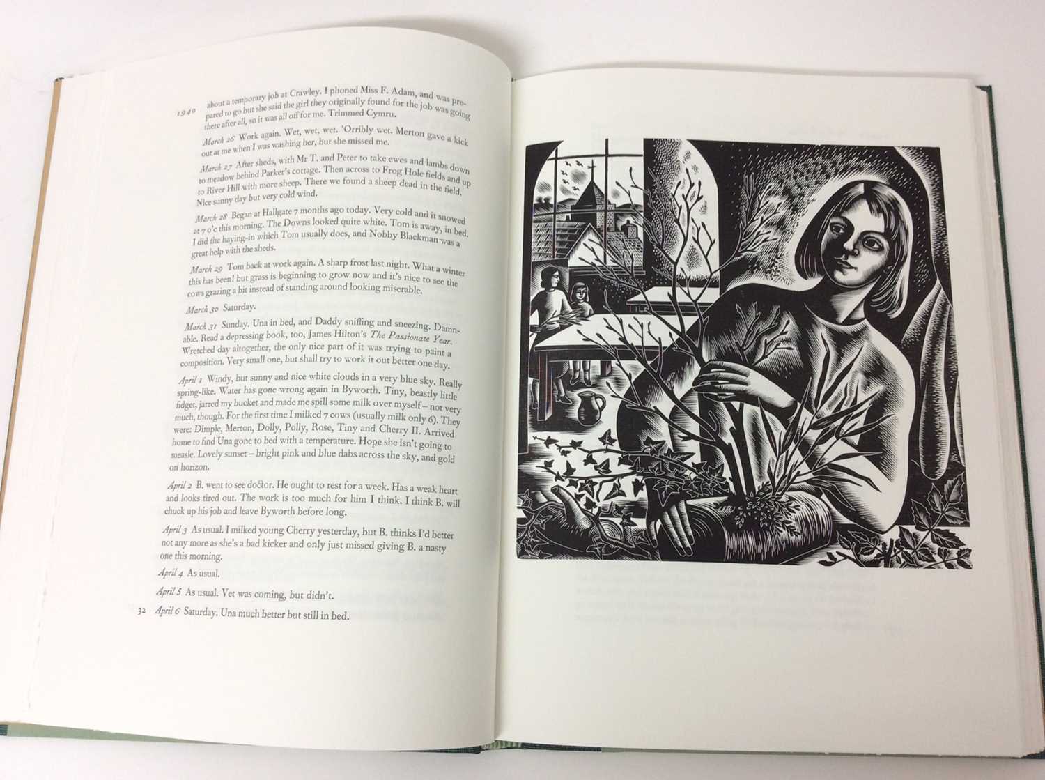 Gwenda Morgan - The diary of a land girl, Whittington Press, 106/300 - Image 6 of 10