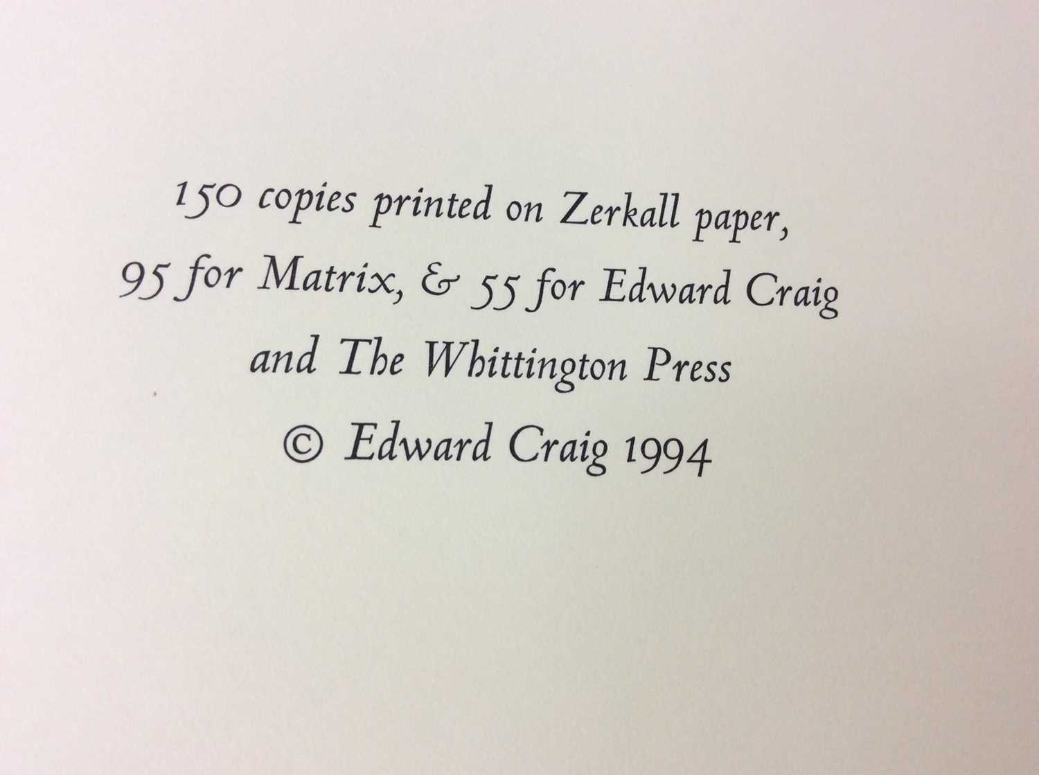 Jo Spaul - Urban Birds, Incline Press, three further private press books - Image 11 of 21