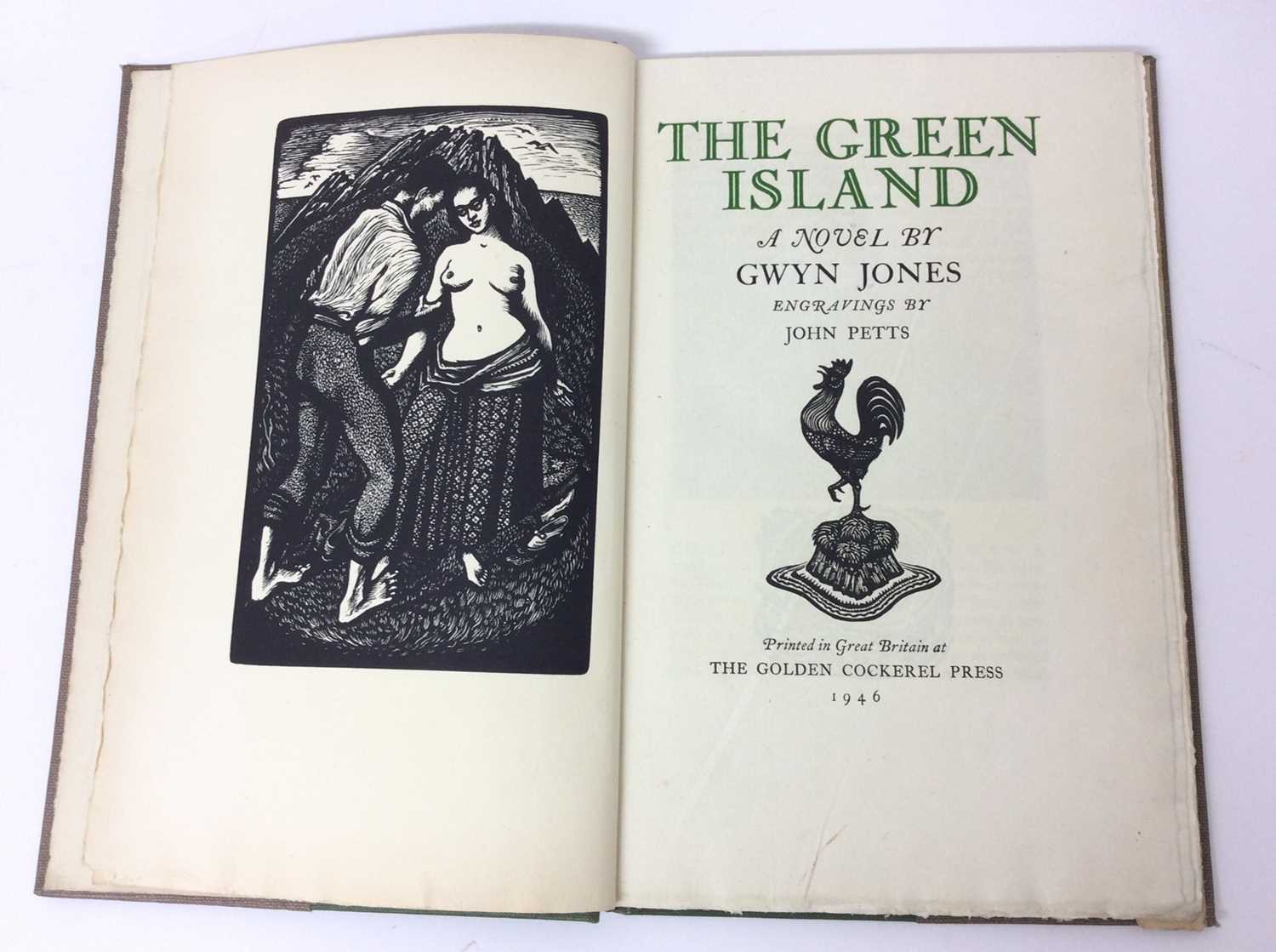 Gwyn Jones - The Green Island, Golden Cockerel Press 1946, numbered 230/500 - Image 2 of 5