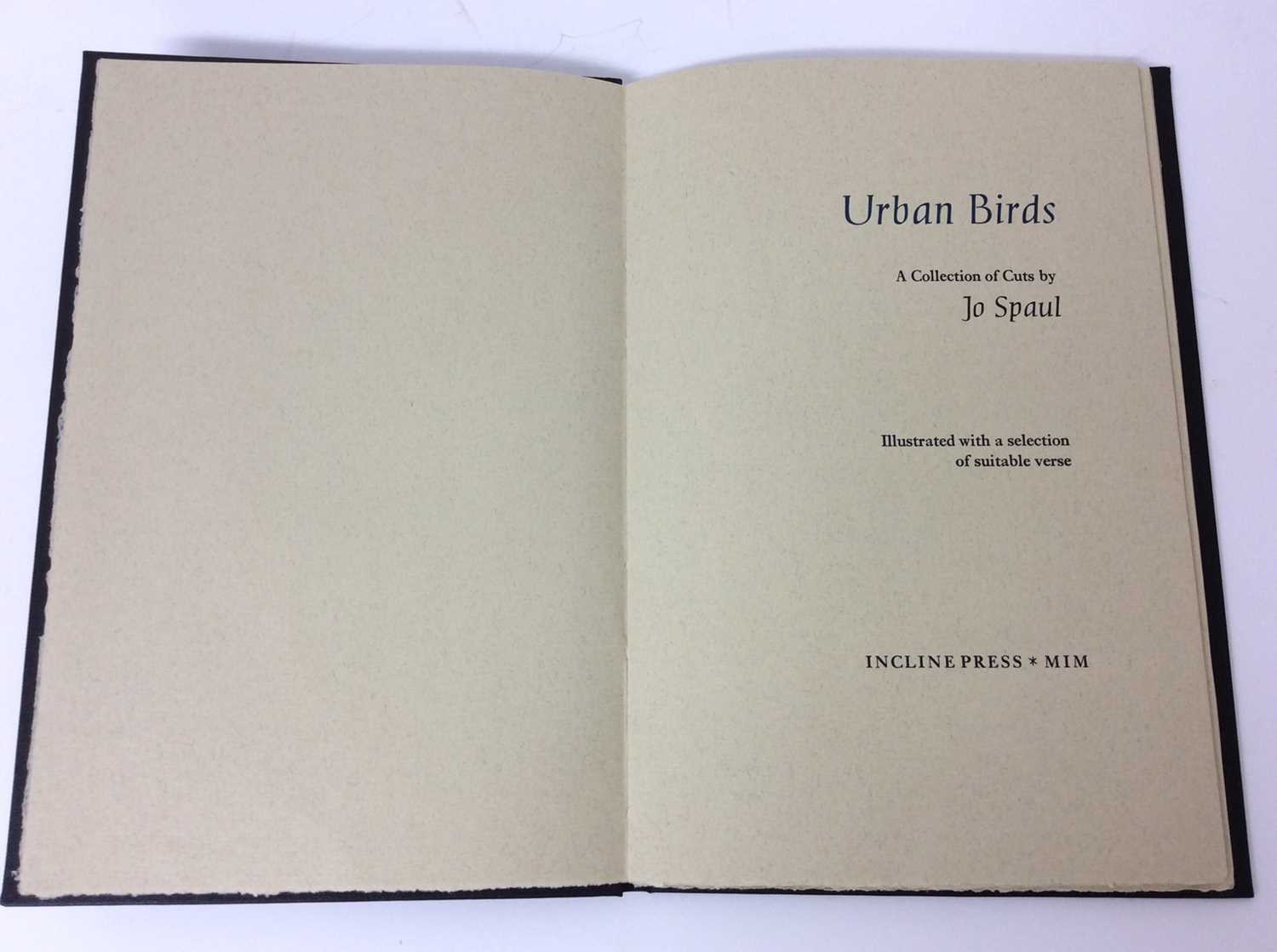 Jo Spaul - Urban Birds, Incline Press, three further private press books - Image 3 of 21