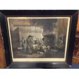 Group of Morland mezzotints