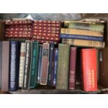 Folio Society books and others (five boxes)