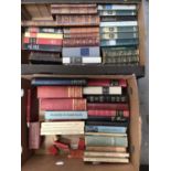 Two boxes of books, mostly early to mid 20th century German