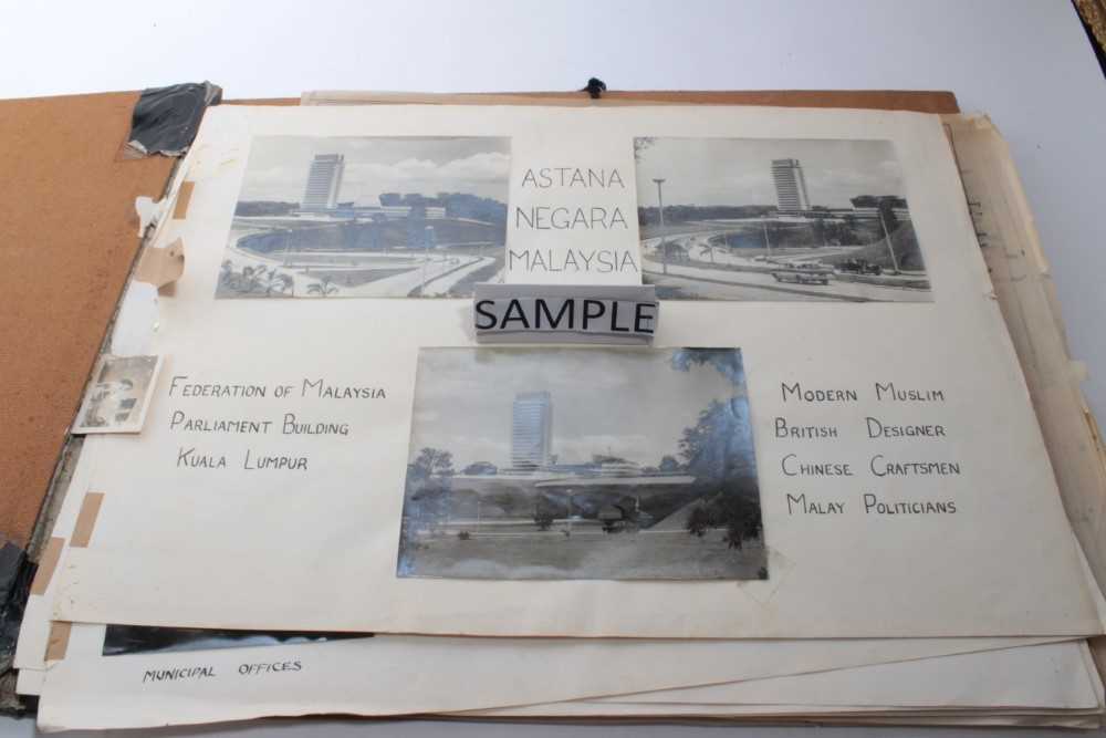 Portfolio containing handdrawn plans for TVSE Television Center and Mile End Leisure Center, various - Image 3 of 6