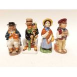 Collection of 9 Wood & Son Dickens character jugs