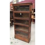 Globe Wernicke five section bookcase