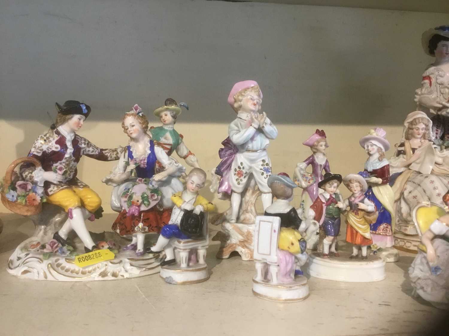 Collection of Continental porcelain figures - Image 2 of 4