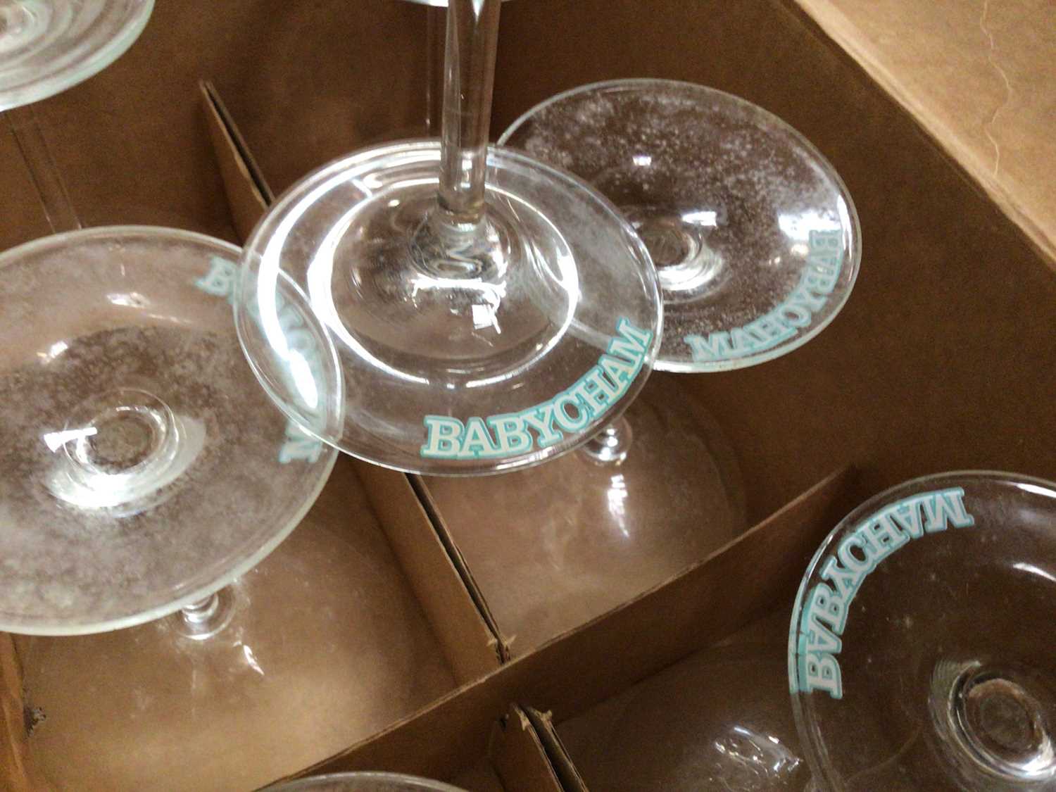 Twelve Babycham glasses in original boxes (12) - Image 3 of 3