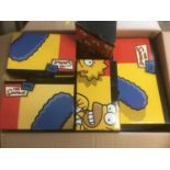 Eight boxed Simpson China collectables
