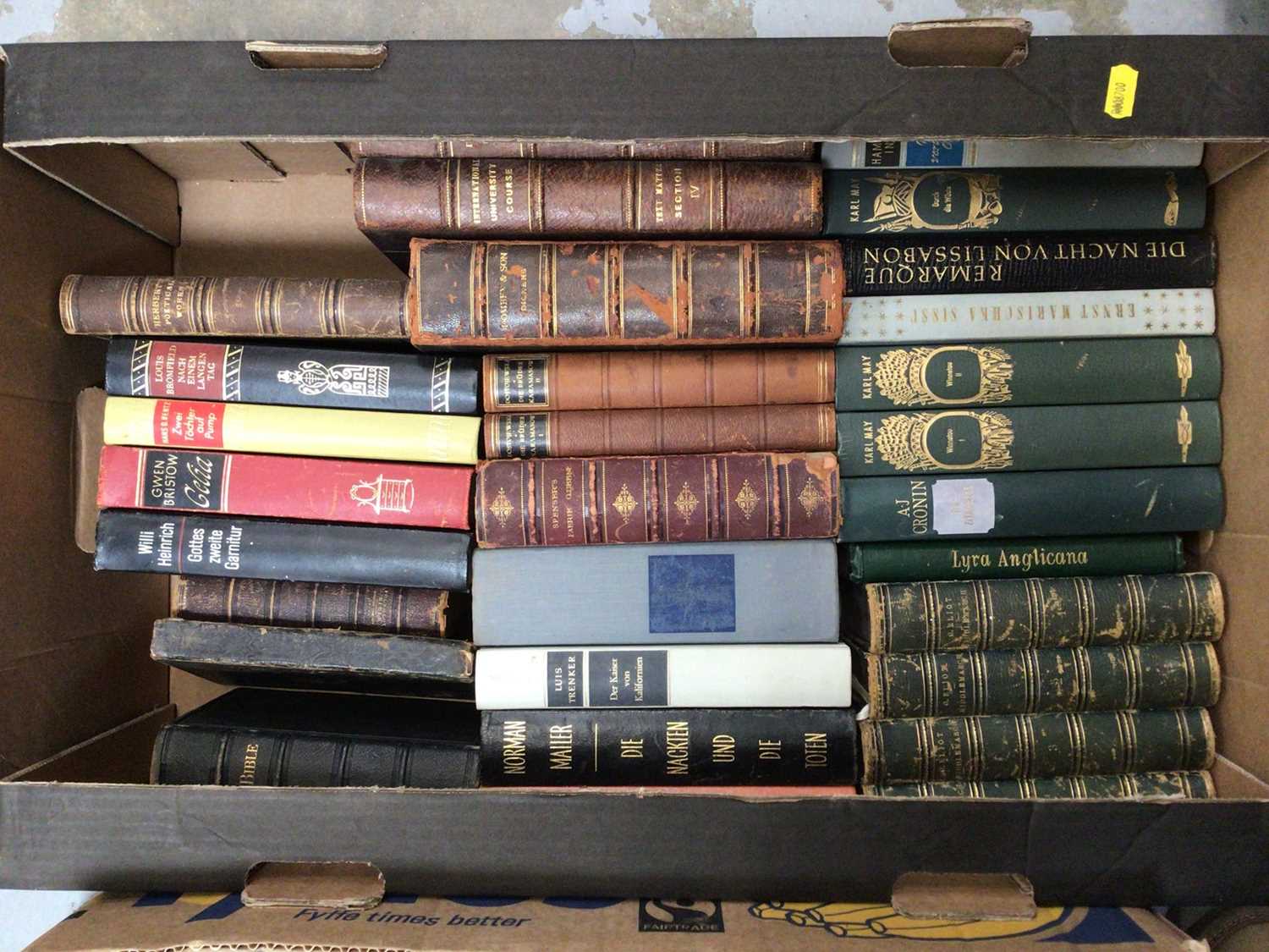 Two boxes of books, mostly early to mid 20th century German - Image 3 of 3