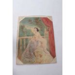 19th century French overprinted erotic photograph