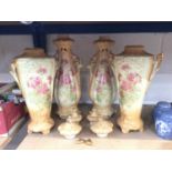 Pair of Royal Weittina vases