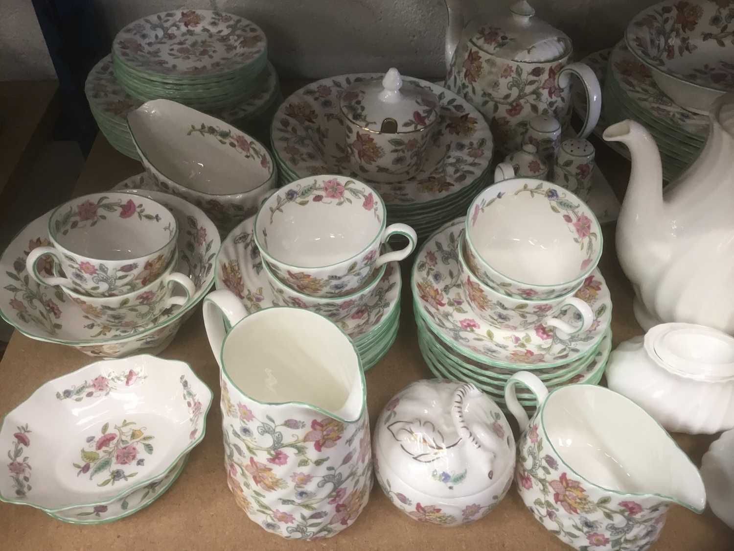 Minton Haddon Hall service, together with a Doulton coffee service - Image 2 of 3