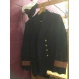 Naval dress jacket and hat