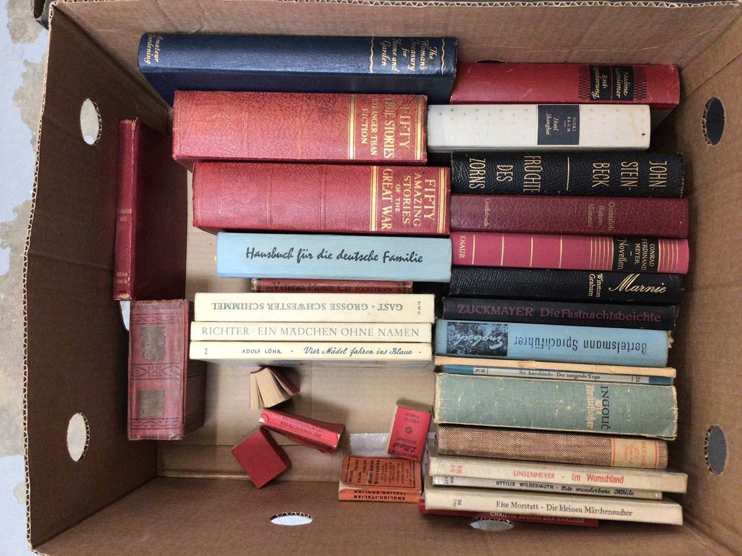 Two boxes of books, mostly early to mid 20th century German - Image 2 of 3