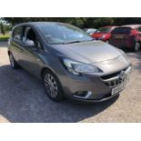 2016 Vauxhall Corsa 1.4 Elite Ecoflex, manual, 5 door, Reg. No. EK66 NYY, finished in grey, mileage