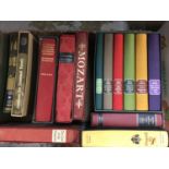 Folio Society books and other (five boxes)