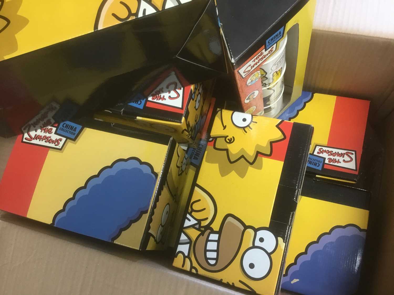 Eight boxed Simpson China collectables - Image 2 of 2
