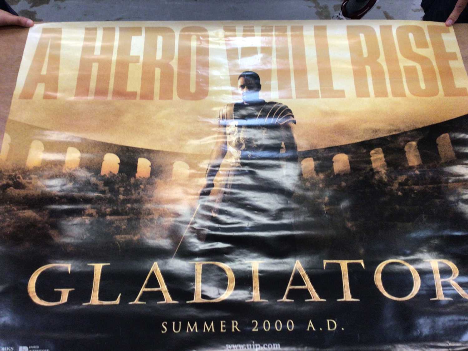 Gladiator film quad poster