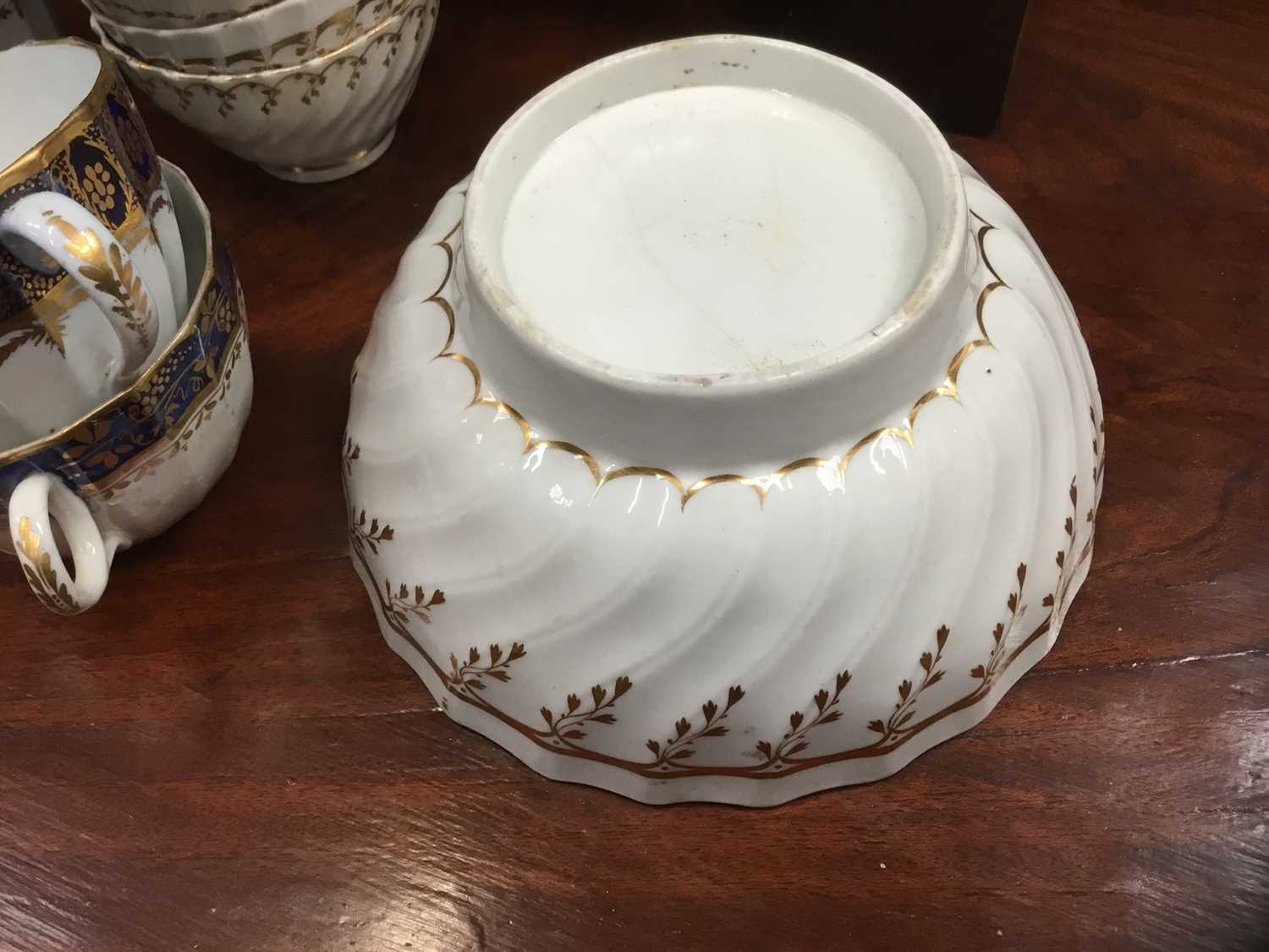 Collection of late 18th / early 19th century Worcester porcelain teawares - Image 5 of 5