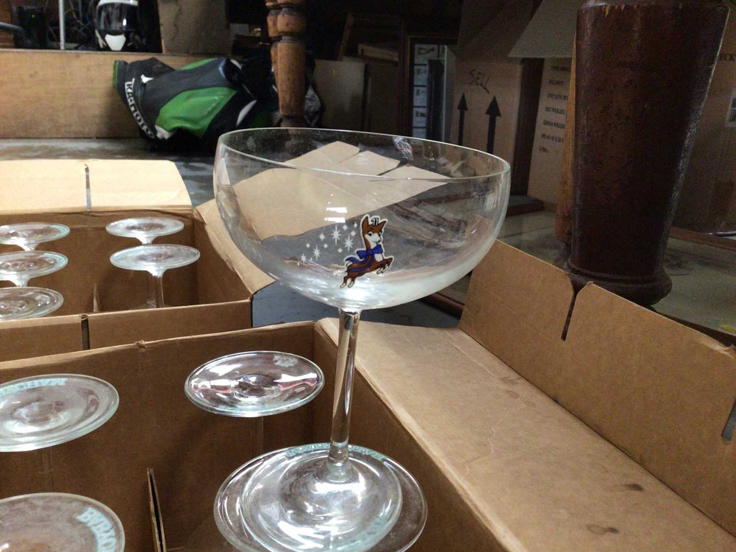 Twelve Babycham glasses in original boxes (12) - Image 2 of 3