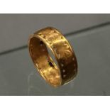 22ct gold wedding ring, 3.6 grams