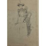 After James McNeil Whistler (1834-1903) lithograph - Gants de Suede, signed in the stone with butter