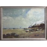 Geoffrey Chatten (1938) oil on board, Hunstanton