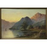 W. Richards, pair of early 20th century oils on canvas, Scottish Landscapes, signed, in gilt frames