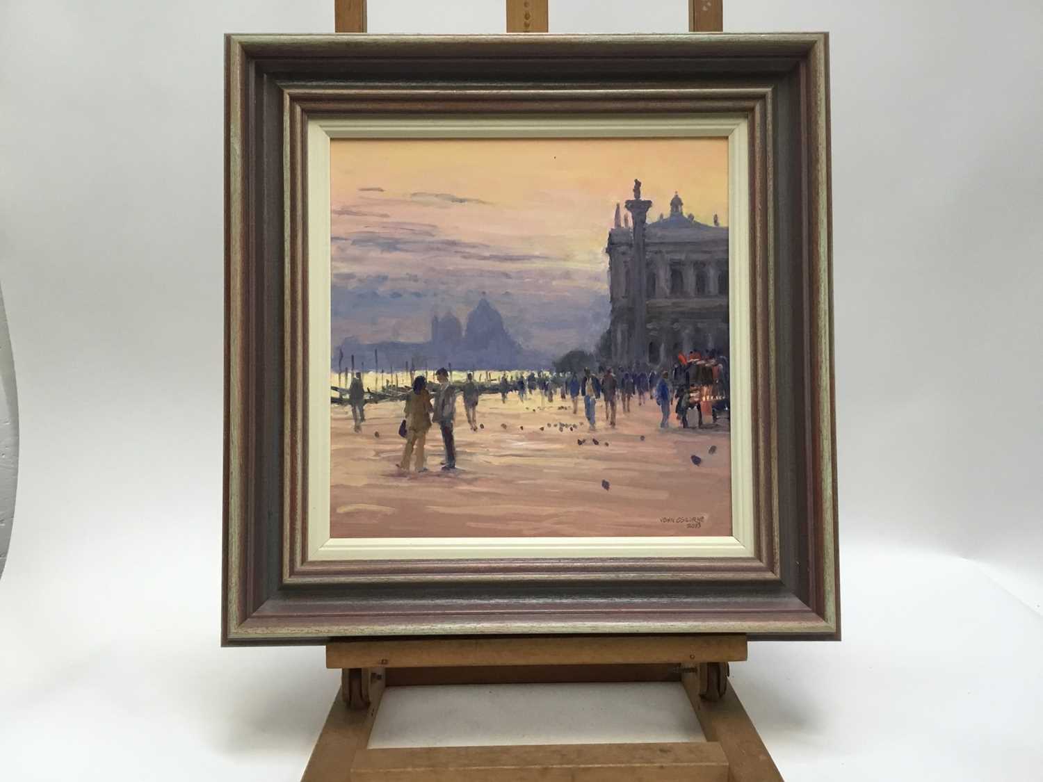 John Osborne - oil on board - Venice - Image 2 of 4