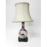 Imari bottle vase