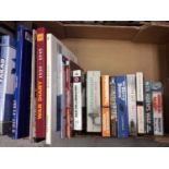 5 boxes of modern military books (5)