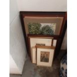 Mixed lot of decorative pictures, 19th century and later