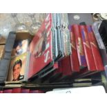 Collection of 1970's and 1980's Country Music People magazines in binders, together with Elvis relat