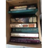 One box of antique related books