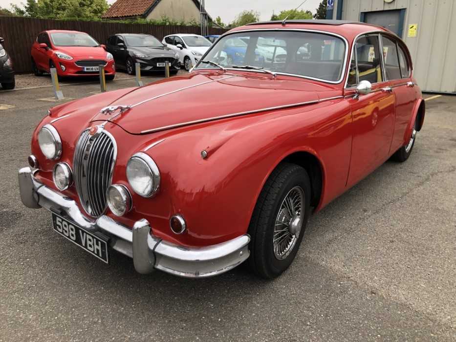 1961 Jaguar Mk.II 3.4 Manual Saloon, Registration 598 VBH, 3.4 six cylinder engine, manual 5 speed g - Image 7 of 24