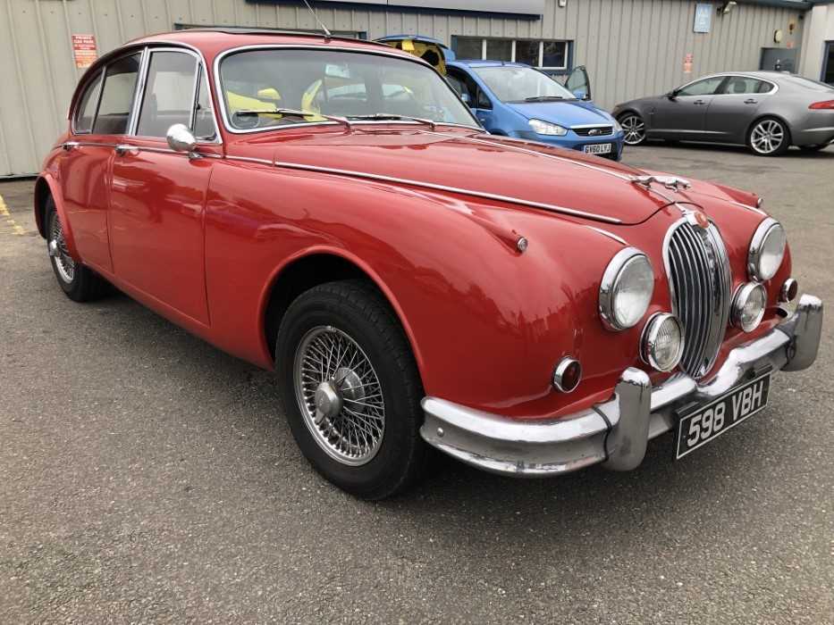 1961 Jaguar Mk.II 3.4 Manual Saloon, Registration 598 VBH, 3.4 six cylinder engine, manual 5 speed g