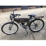 Unusual 'Steam Punk' Bicycle, a one off creation, with lever action gear change, lovingly built by t