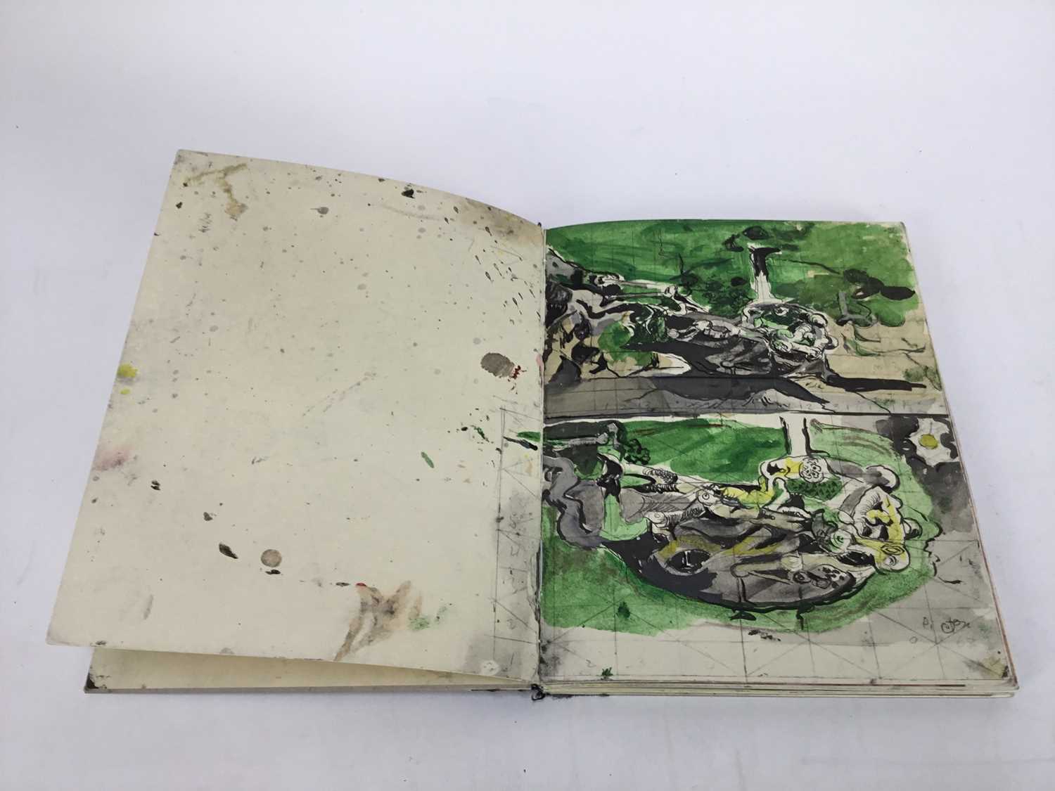 Graham Sutherland (1903-1980), Sketchbook, Marlborough Fine Art, 1974, facsimile sketchbook containi - Image 4 of 18