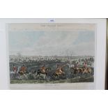 Henry Alken, five hand coloured engravings - The Quorn, in glazed frames