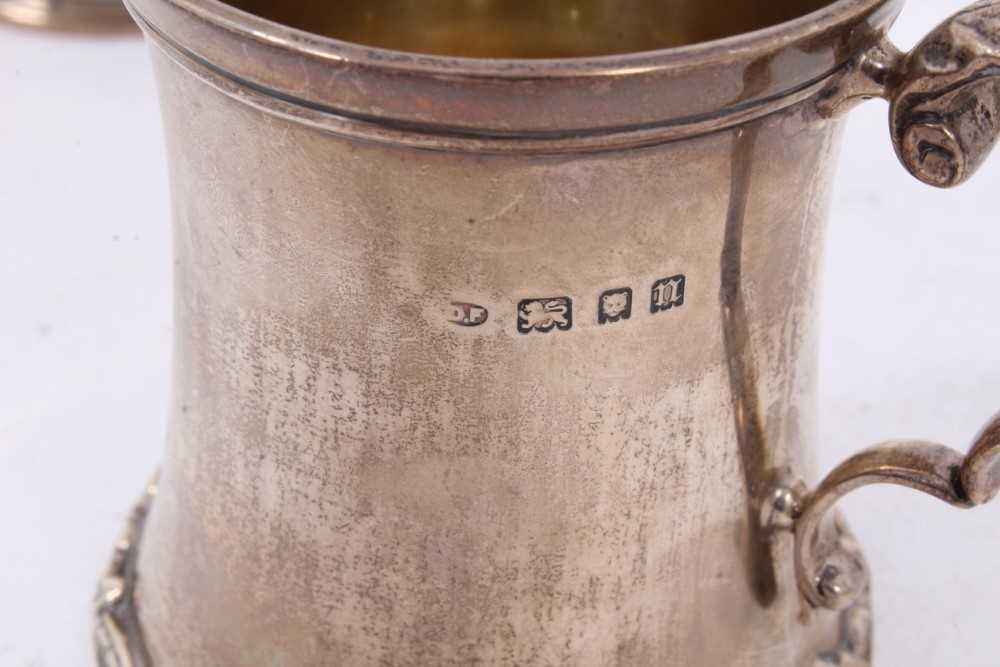 Late 1920s silver christening mug and two others - Image 5 of 6