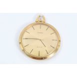 Vintage Omega De Ville gold plated pocket watch