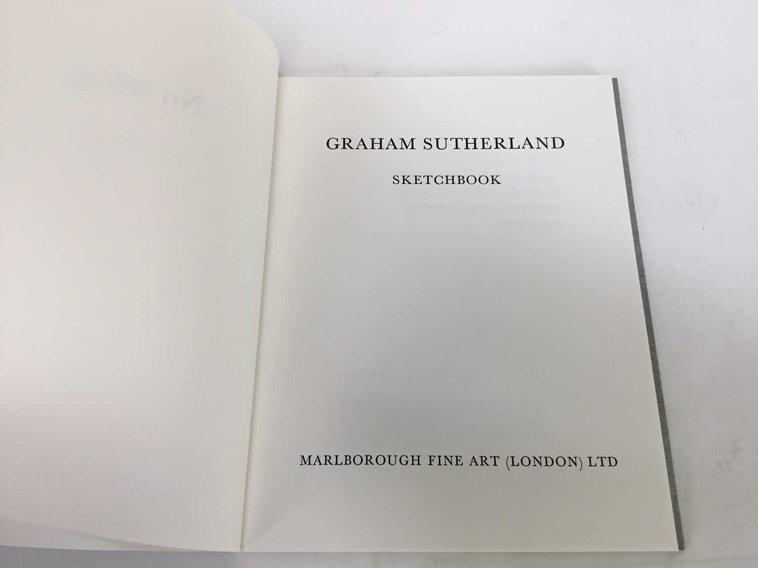 Graham Sutherland (1903-1980), Sketchbook, Marlborough Fine Art, 1974, facsimile sketchbook containi - Image 15 of 18