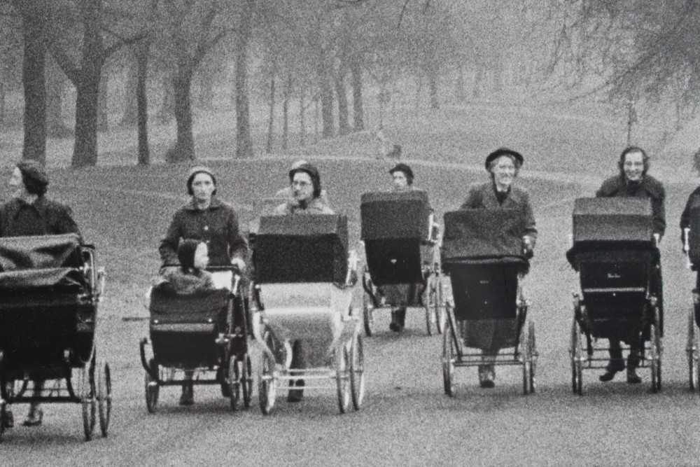 Lord Snowdon signed limited edition photograph - Nannies on Rotten Row, London, 1958, 2/50, in glaze - Image 5 of 8