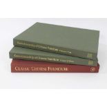 Books - Connoisseurship of Chinese Furniture in two volumes together with a copy of Classic Chinese