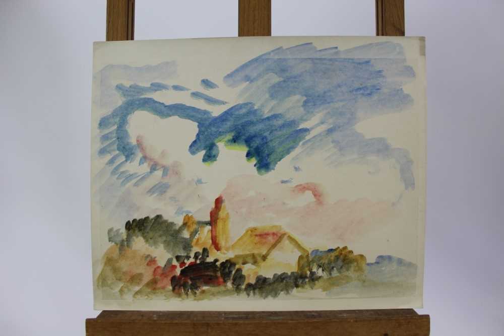 Robert G. D. Alexander (1875-1945) collection of twelve unframed watercolours to include local views - Image 12 of 15