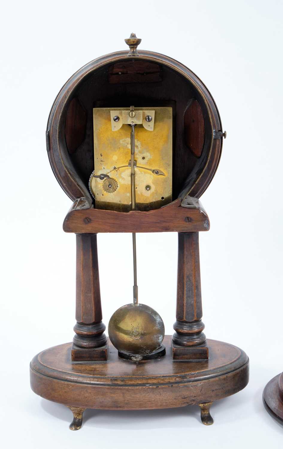 Unusual 19th century timepiece by Abraham, Olney - Image 4 of 14