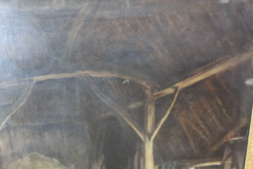 Alfred Frederick William Hayward (1856-1939) oil on canvas - Barn at Low Farm, Elsworrh Exhibited - Image 15 of 19