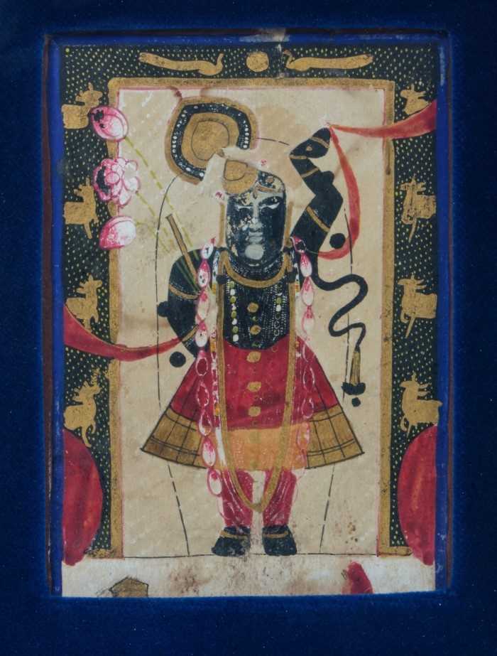 Very early, possibly 16th century Indian gouache miniature